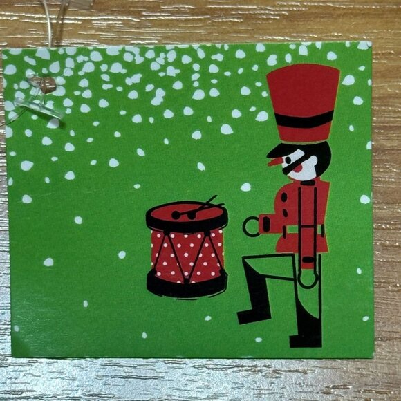 Two NEW Santa Christmas Stockings 8" X 20" Red With Santa Print By World Market - Picture 4 of 4